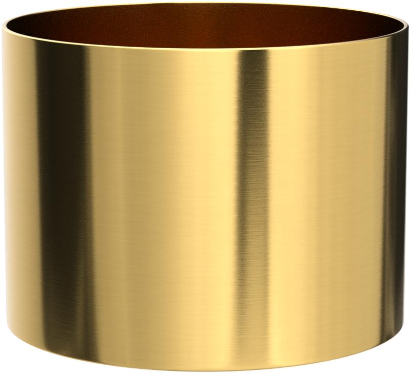 Gold & Copper - Cylindrical Metal Planters